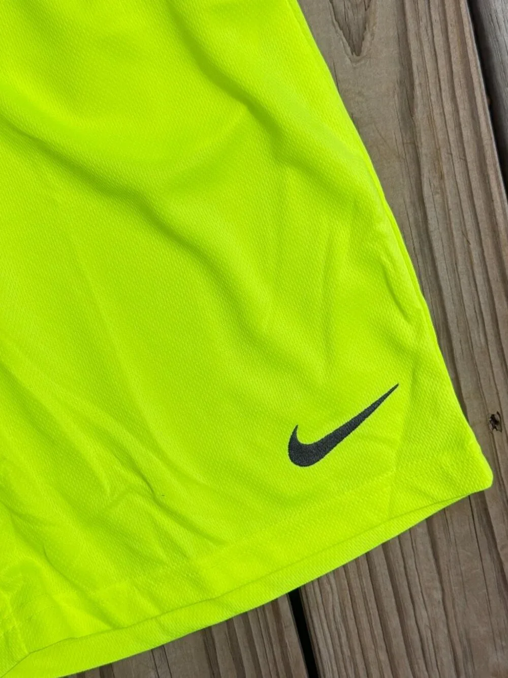 Nike 3BRAND Volt Mesh Shorts Boys L Y2K Athleisure Sportcore NWT Neon 3925